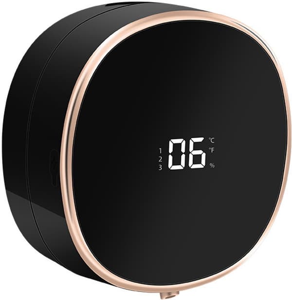 Sæbedispenser - Automatisk håndspritdispenser - USB-C genopladelig - Sort