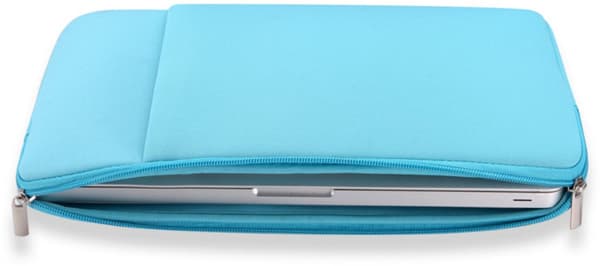 15-tums Laptopfodral - Extra Fack - Rosa