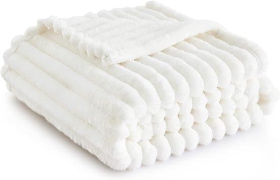ING Teppe - Sofateppe - Søtt fleeceteppe - Rom, hus, Bohemsk - Lys beige - 120*200cm