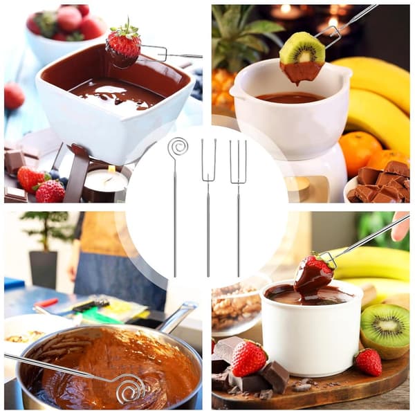 Chokladgafflar - Set om 3 - Perfekt för Hot Pot