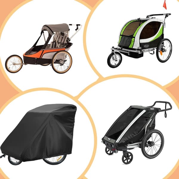 ING Vattentätt cykelkärreskydd - (84*140*99 cm) - Svart