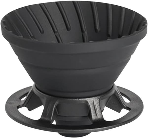 ING Kaffedrypfilter, foldbart silikone kaffefilter, bærbar genanvendelig kaffemaskine, egnet til , , og brug