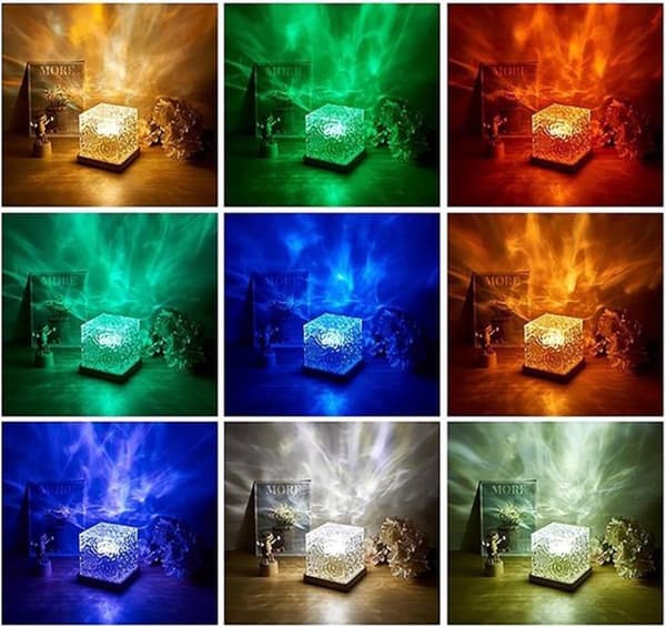 Aurora-projektor - Galakseprojektor - Kubelampe