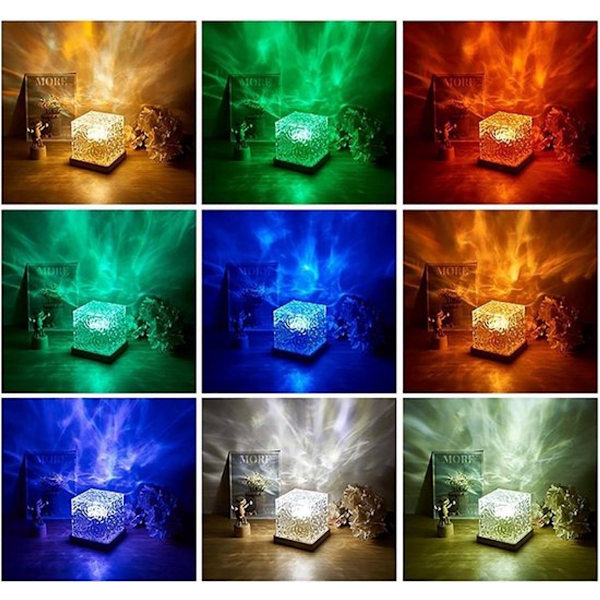 Aurora Projektor - Galaxy Projektor - Cube Lampe