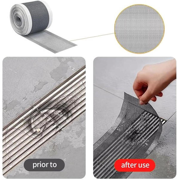 Brusehårklemme - PVC-net - 10 meter * 100 centimeter