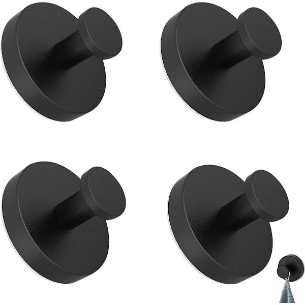 4-pack - Handdukskrok med sugpropp