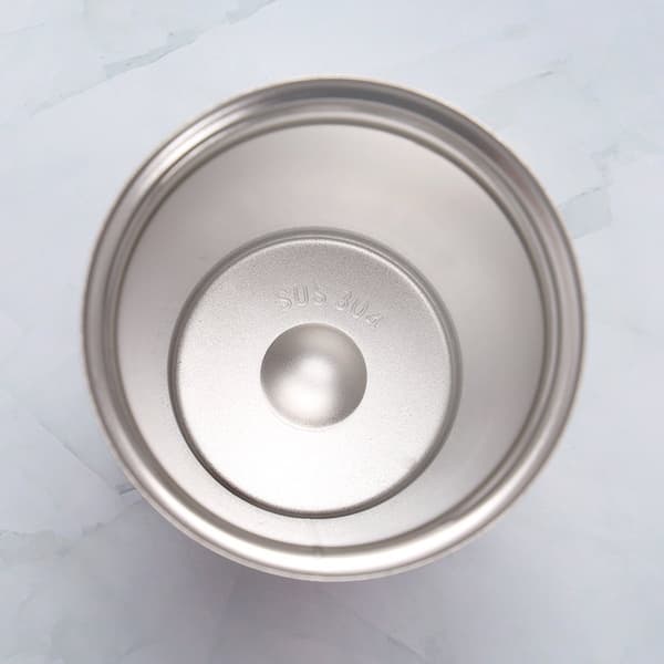 Premium Kaffekop i Rustfrit Stål til Takeaway - Isoleret Krus - Tekop - 380ml - Sort