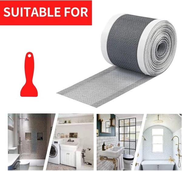 ING Brusebad hårklemme - PVC mesh - 10 meter * 100 centimeter