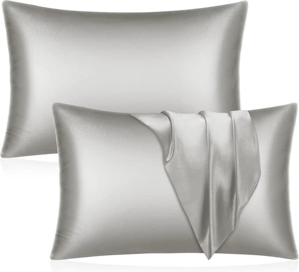 Satin Örngott - Mjukt Siden - Satin Hårvårdsörngott - 51x76cm - 2 Stycken