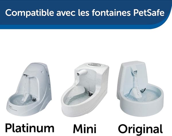Vandfontænefiltre til hund og kat, 10 stk.