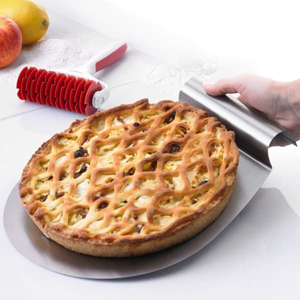 ING Tårt-/pizzaspade, diameter: 32 cm, rostfritt stål, silver