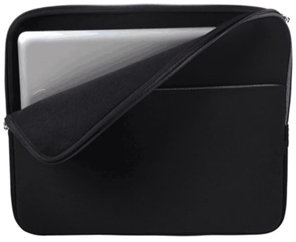 ING 15-tums Notebook Sleeve - Extra Fack - Svart