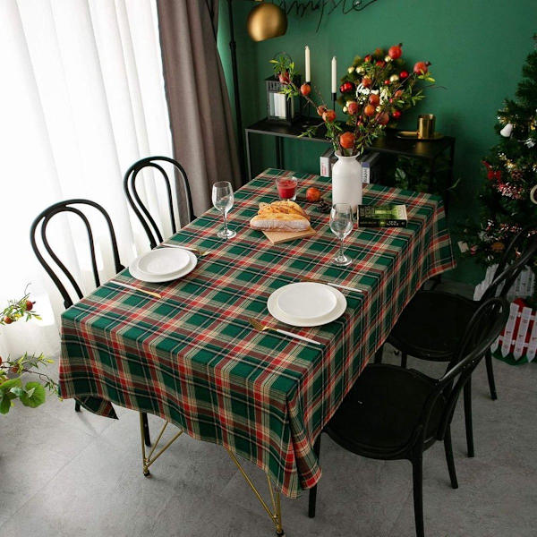 Ternet dug - Rektangulær/Rund dug - Efterårsdug til bondegård (80x120cm)