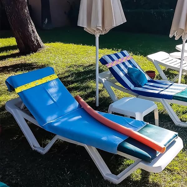 Elastisk badehåndkle stropp 10 stk Badehåndkle elastisk bånd solseng elastisk bånd Tøyelig håndkleholder Badehåndkle stropp stolholdere sommerstrand