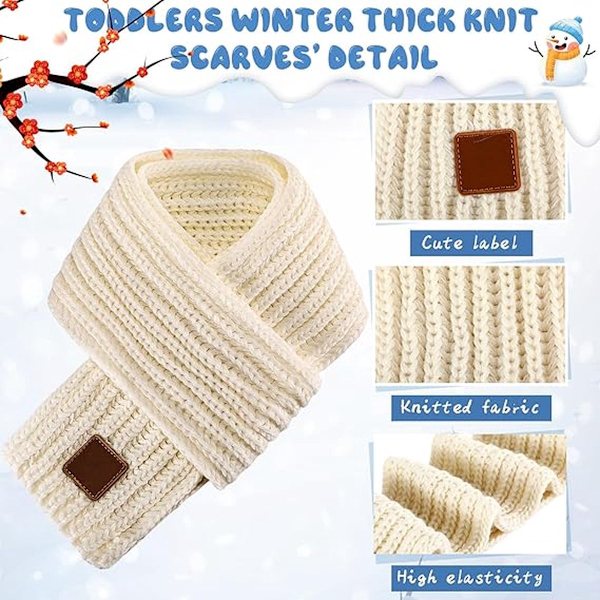 Todelers skjerf - bomull - rosa + beige