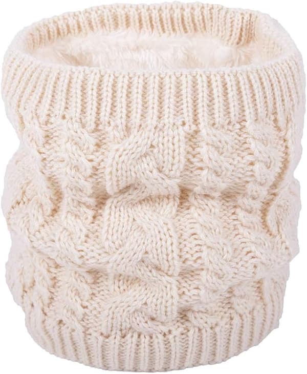 Vinter Halsvarmer - Varm Halsvarmer - Unisex - Beige