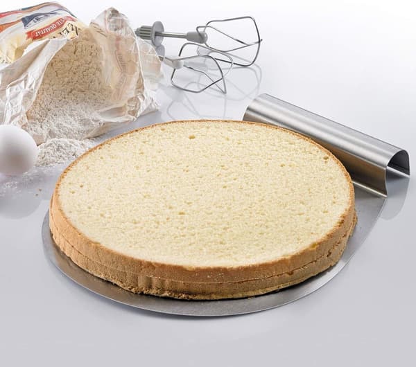 ING Tårt-/pizzaspade, diameter: 32 cm, rostfritt stål, silver