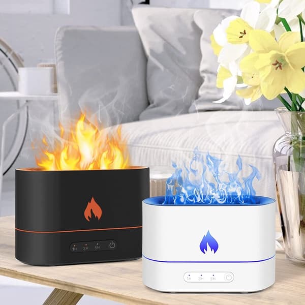 ING Aroma diffuser, BPA-fri, aromaterapi, luftfugter, ultra-stille ultralydsfugter, aromaterapi