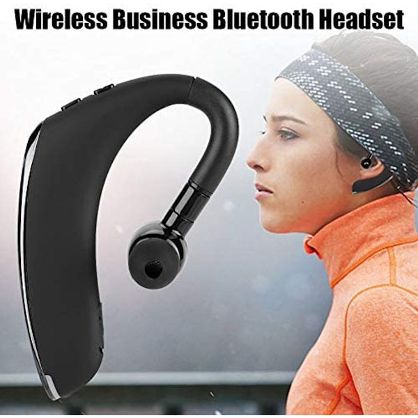 Bluetooth Headset, Trådløs, 22 Timer Samtaletid, Mikrofon