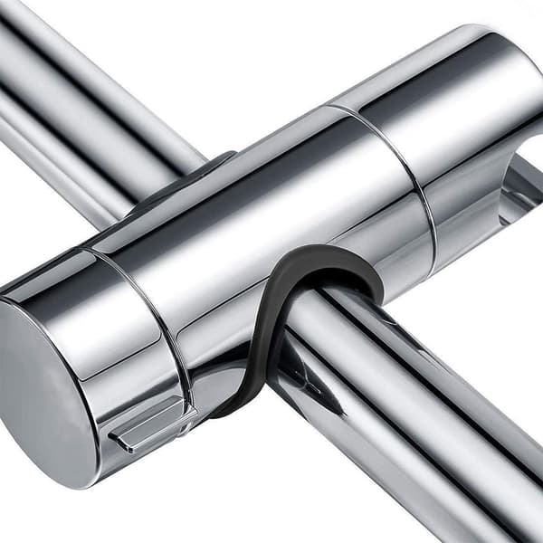 ING Bruserslids - ca. 20/25 mm - Manuel brusehovedholder - Justerbar - ABS - Reservedel - til manuelle brusere