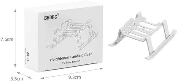 ING til DJI Mini, Mini 2 og Mini SE – Quick-release propelbeskyttelse (slagfast, udskiftelig) (to-i-en farve) (drone tilbehør)