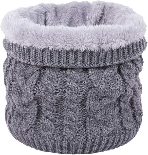 Vinter Halsedisse - Varm Halsedisse - Unisex - Mørkegrå