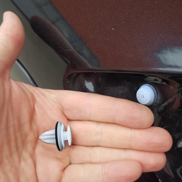 ING Interiør trim clips - 100-styks pakke - Fastgørelsesclips - Dør trim paneler - Plastmateriale
