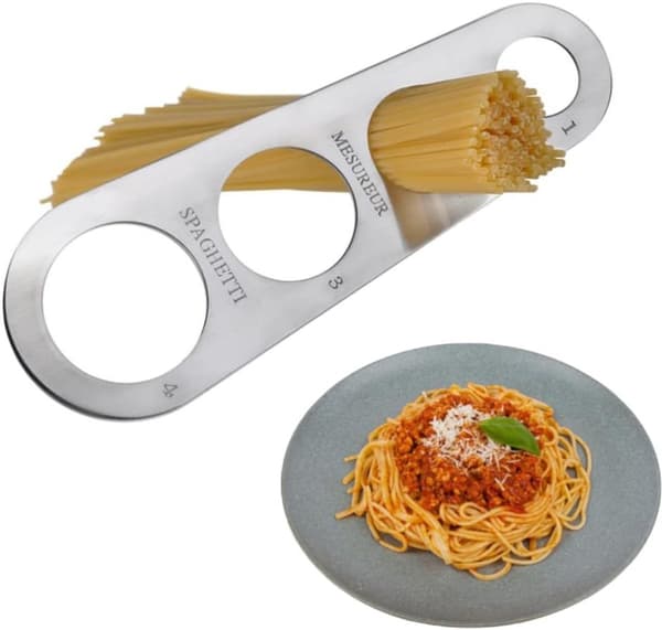 Spaghetti Måler Professionel Pasta Måling 4 Huller Spaghetti Måler Multifunktionel Spaghetti Måler Pasta Måler Spaghetti Portioner
