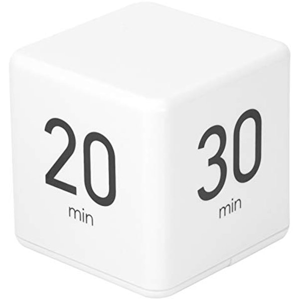 ING Multifunktionstimer med Gravitationssensor, Lätt att Bära, Pomodoro Timer, Lättvikt, Tyst Drift, Digital Timer, Skaka