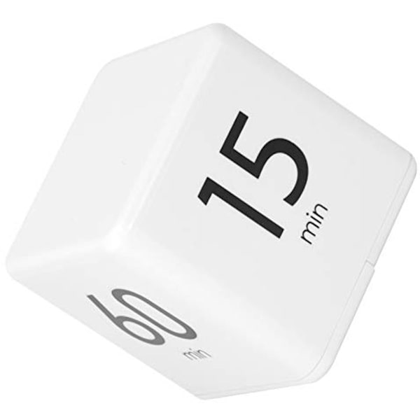ING Multifunktionstimer med Gravitationssensor, Lätt att Bära, Pomodoro Timer, Lättvikt, Tyst Drift, Digital Timer, Skaka