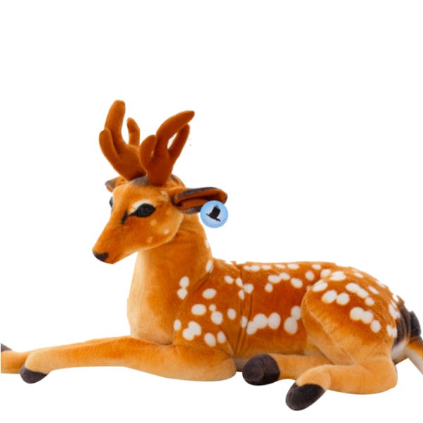 Realistisesti pehmeät pehmolelut Plyylelu Tiger Deer Z deer 30CM