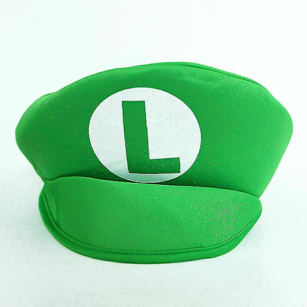 Super Mario Bros. Maskeraddräkt för vuxna män Kostym Cosplay Kostym Green S