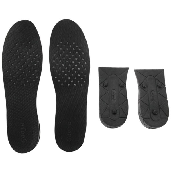 Pohjalliset / Pidennystä - Pohjalliset miehille, 3-kerroksinen black