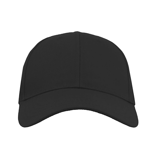 Atlantis Zoom Sports 6 Panel Baseball Cap Sort - Perfekt V Black One Size