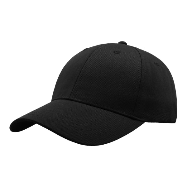 Atlantis Zoom Sports 6 Panel Baseball Cap Sort - Perfekt V Black One Size