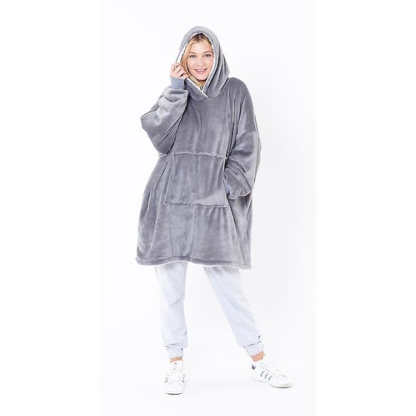Sofirn Fôret Filt Hoodie Grå