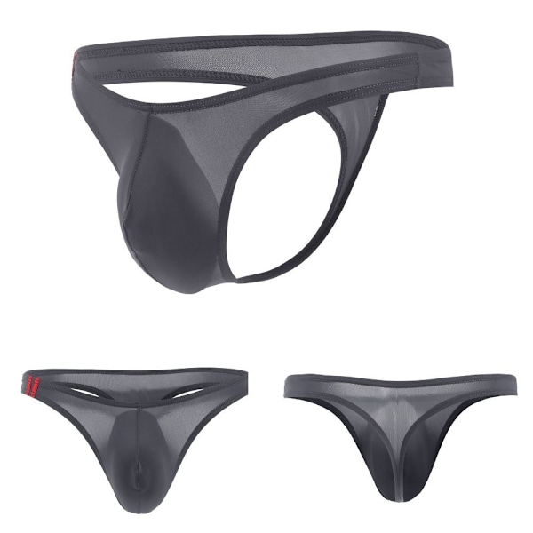 G-stringit G-string-alushousut HARMAA 2XL(3,0-3,3) Harmaa Grey 2XL(3.0-3.3)