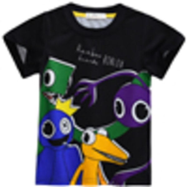 Roblox Rainbow Friends T-paita Lasten puku Rainbow Cosplay Top zy y A