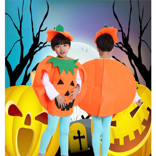 Pumppu Halloween -asu vanhemmille ja lapsille Parent-child 1 set