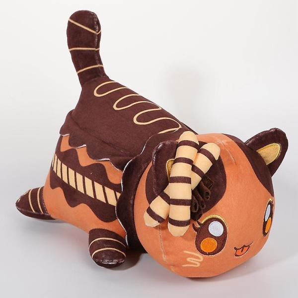 Aphmau Meemeows Plysdyr Plyslegetøj Cola Pommes Frites Hamburger Brød Smørrebrød Mad Kattedukke Plys Sovepude Børn Julegaver 21