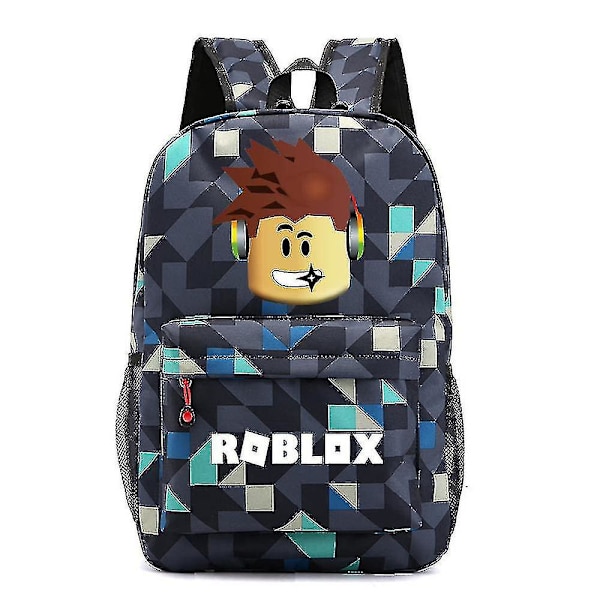 Roblox Ryggsäck Skolväska För Barn Pojkar Flickor Y C