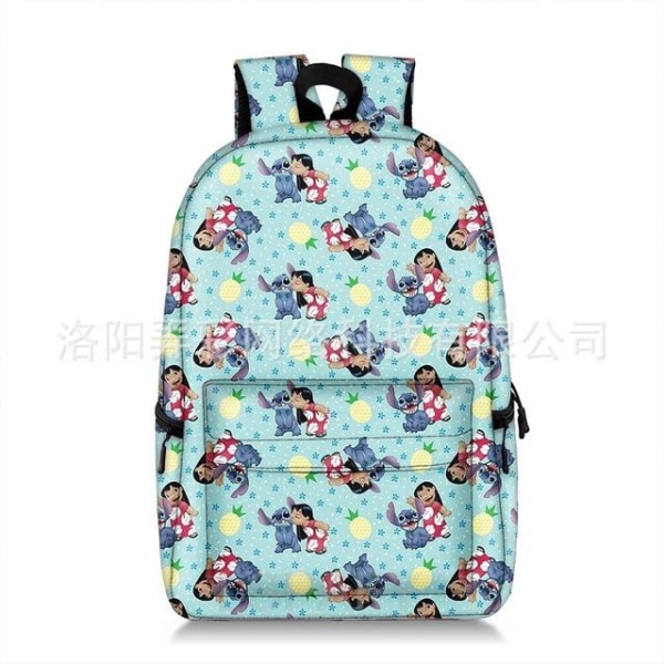 tecknad Lilo And Stitch Söta flickor Skolväskor Barn Grundskola Ryggsäck Väska Barn Bokväska Princess Skolväska - Perfet V style 2
