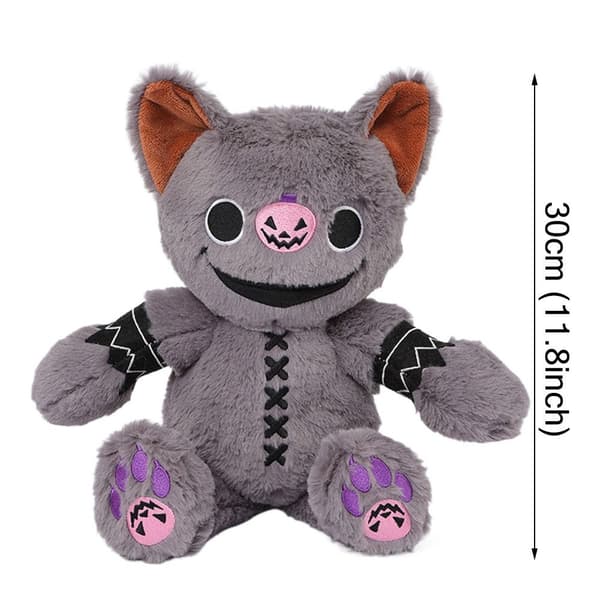 Suloinen Devil Pumpkin Cat Halloween -pehmolelu Z