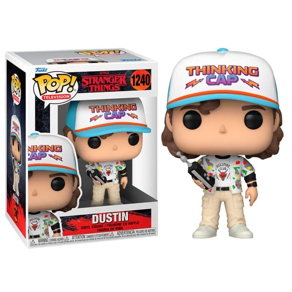 POP-figur Stranger Things Dustin Multifärg Vinyl