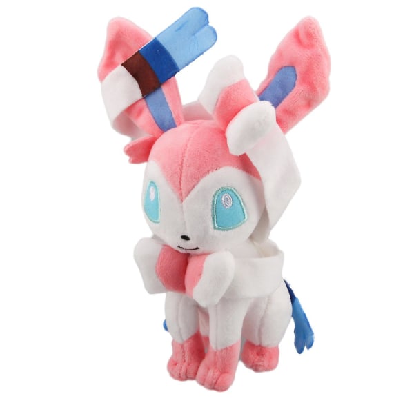 Søt Anime Animal Figur Pocket Sylveon Plysj Doll Toy V