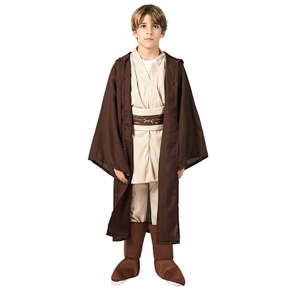 Jedi Knight Klassinen Hahmo Lasten Cosplay Puku Halloween-näyttämöesityspuku Bxz L