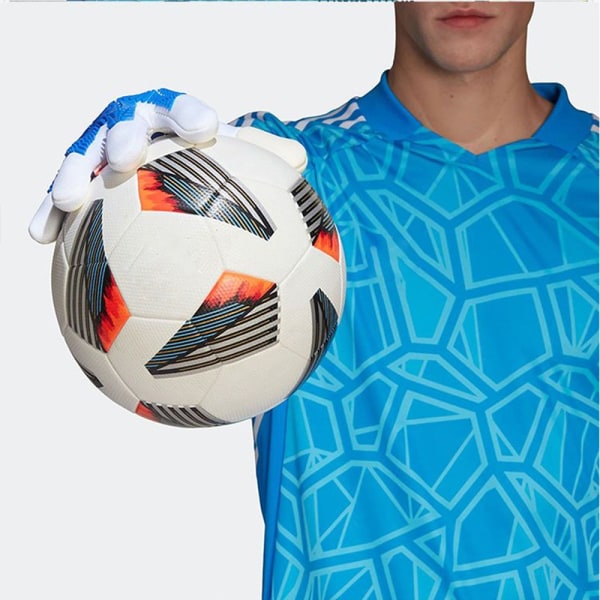 1 par fotbollshandskar Målvaktshandskar Orange 7-Kids