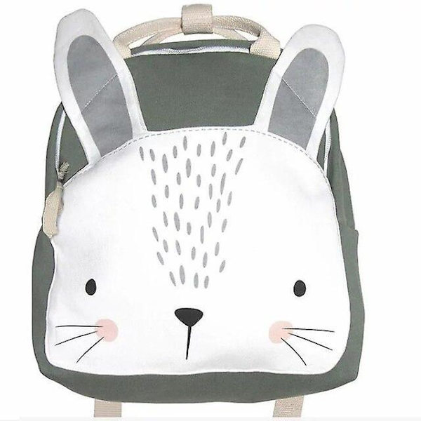 Børne Rygsæk Børn Lille Børn Skole Taske Rygsæk Til Baby Børn Sød Skole Taske Dreng Pige Let Taske Kanin Sommerfugl Løve Taske Ns2 grey rabbit