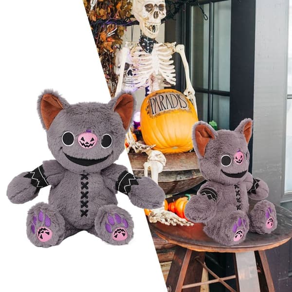 Suloinen Devil Pumpkin Cat Halloween -pehmolelu Z