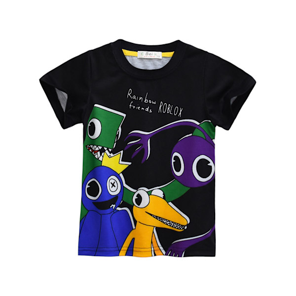 Roblox Rainbow Friends T-paita Lasten puku Rainbow Cosplay Top zy y A